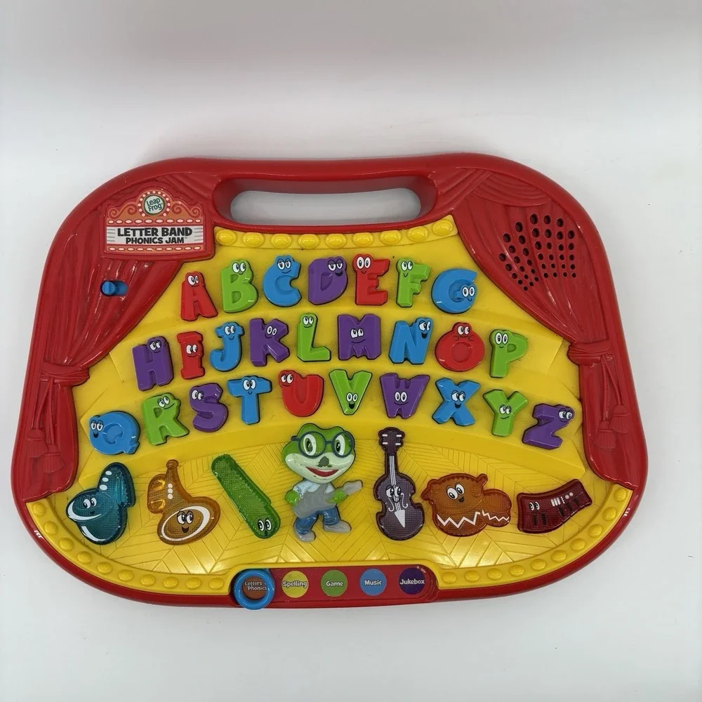 LeapFrog Letter Band Phonics Jam Educational Toy Spelling Letters Words 2018